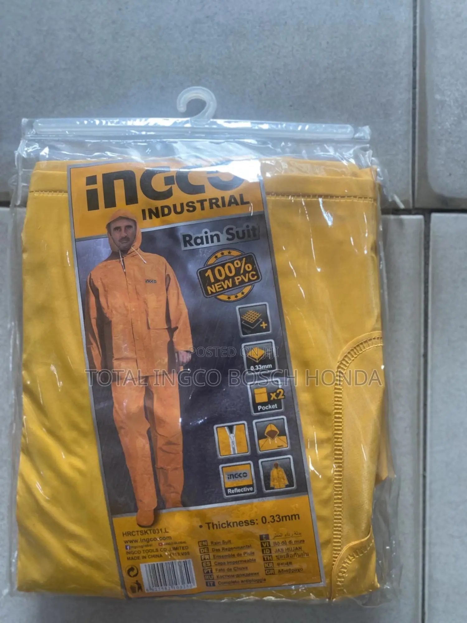 Raincoat Ingco Full Top Down Raincoat