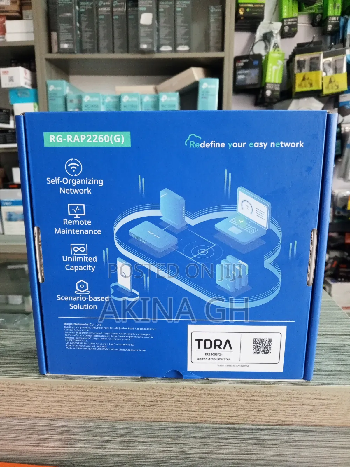 Ruijie Rg-Rap2260 (G) Ax1800 Dual-Band Gigabit Ceiling Access Point
