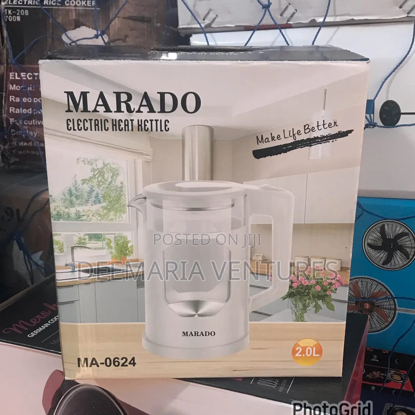 Marado 2.0l Electric Heat Kettle (Ma-0624)