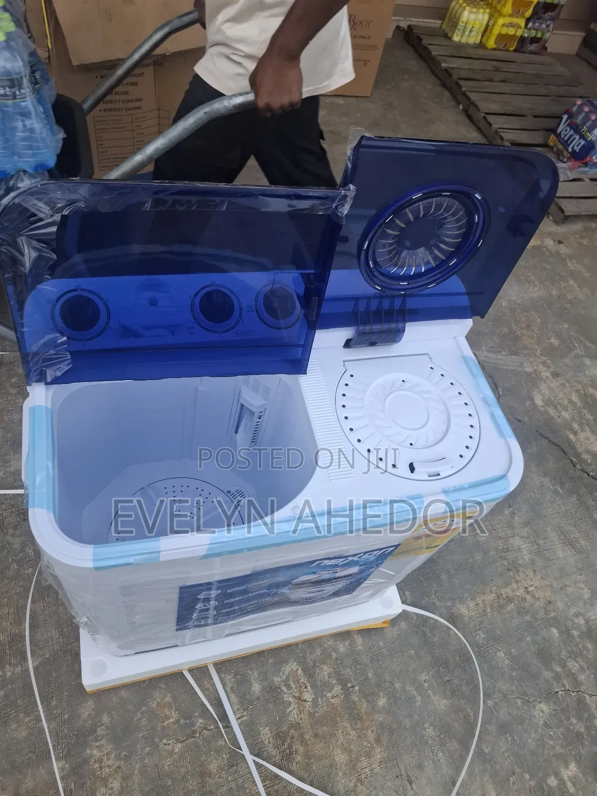 Clean and Neat Nexon Washing Machine 7kg Semi Automatic Available