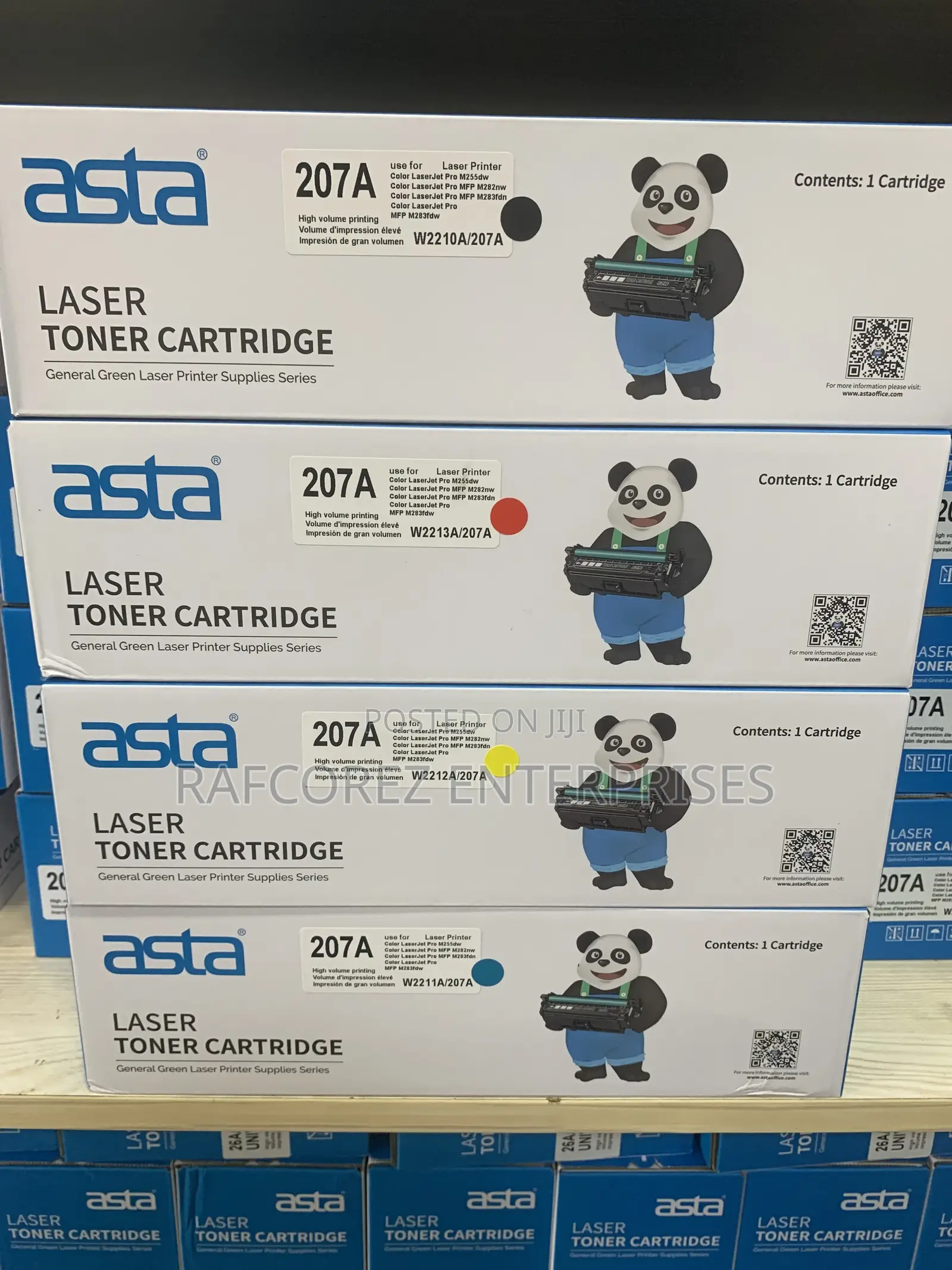 Asta 207a Laser Toner Cartridge For Hp Color Laserjet Printers