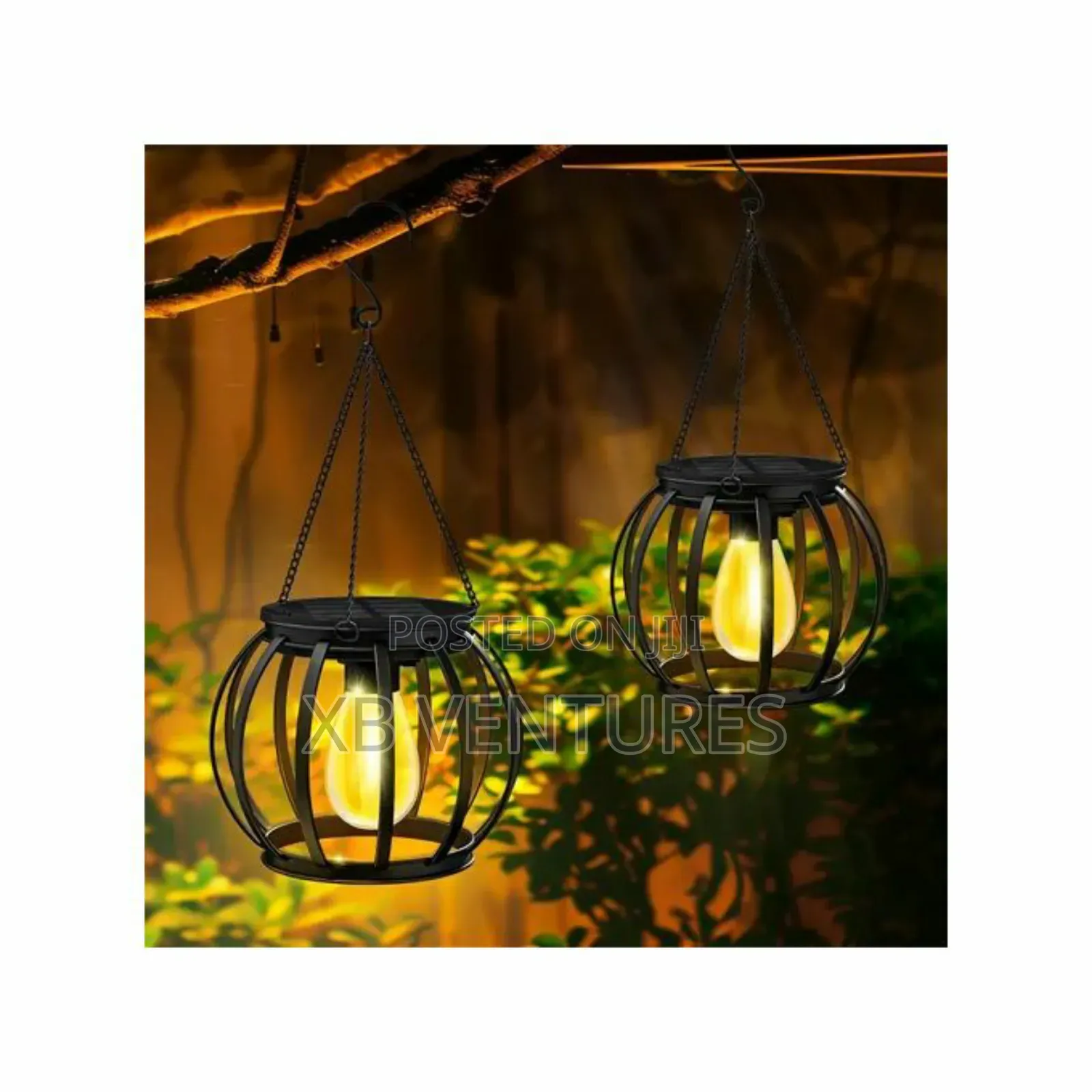 Metal Hanging Solar Light Outdoor Light