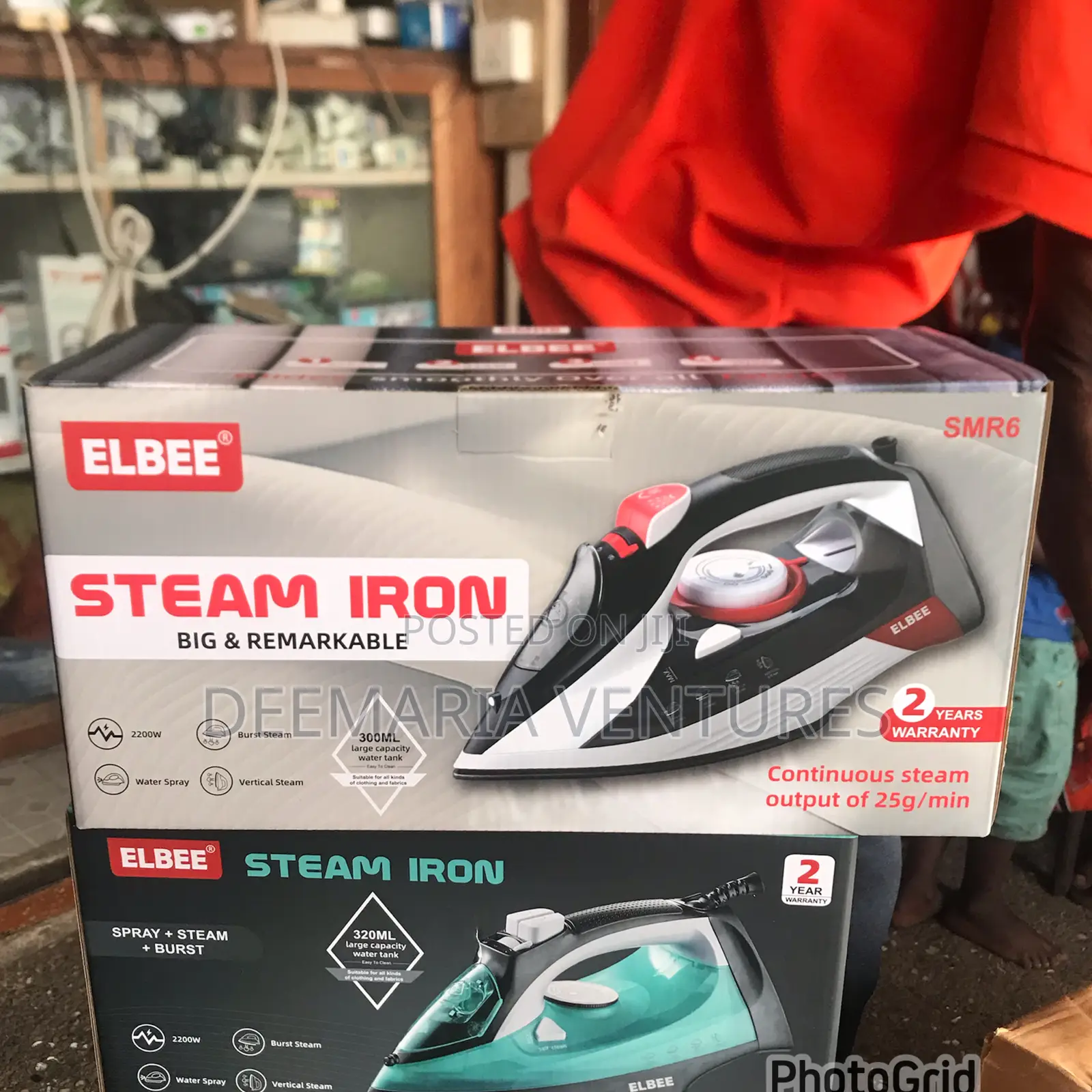 Elbee Steam Iron (Big and Remarkable) Smr6
