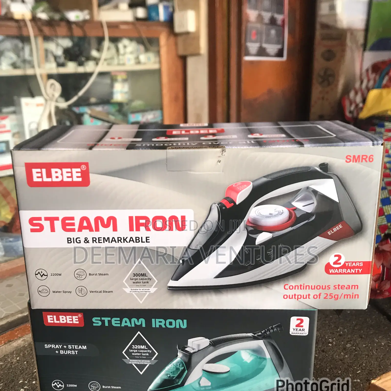 Elbee Steam Iron (Big and Remarkable) Smr6