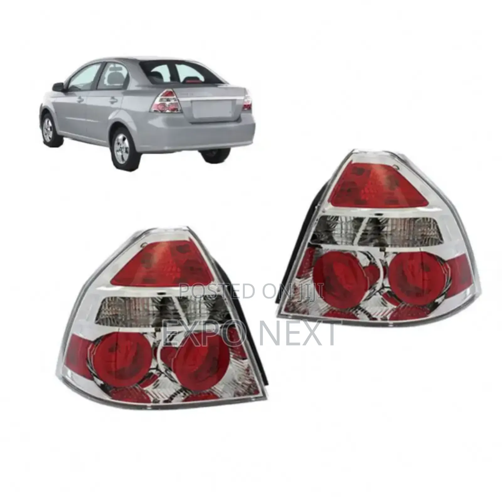 Tail Light For Chevrolet Aveo 2007-2010 Pair