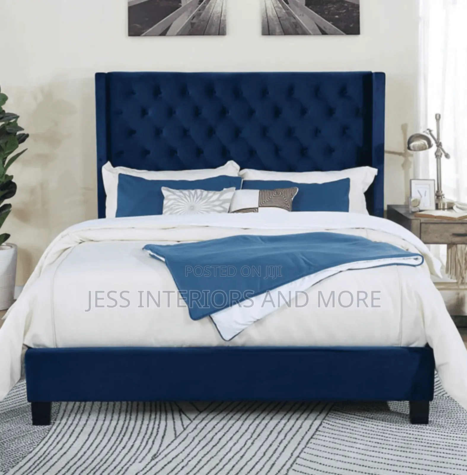 Bed Frame (Double) Midnight