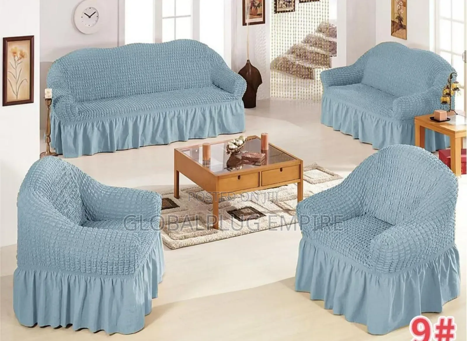 Stretchable Sofa Covers Set