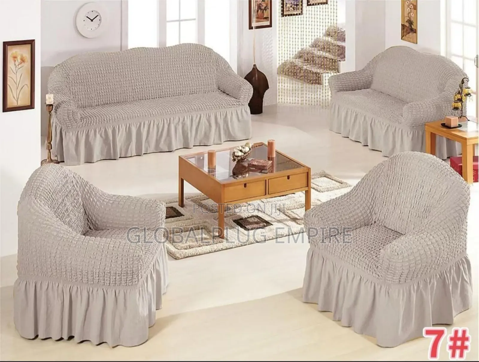 Stretchable Sofa Covers Set