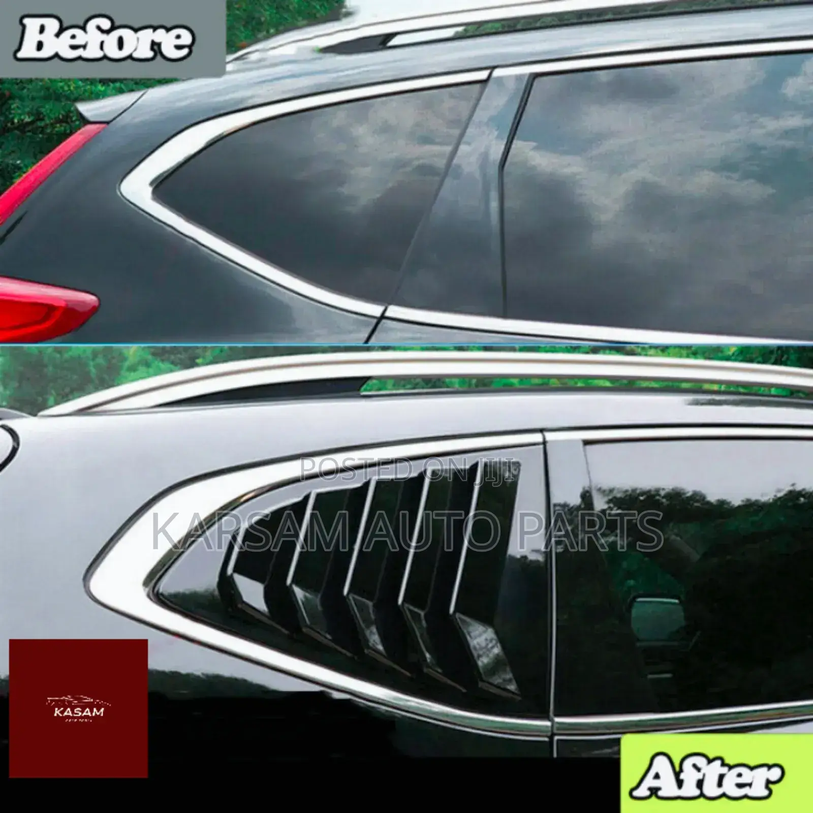 CRV 2018 Side Glass Lourves