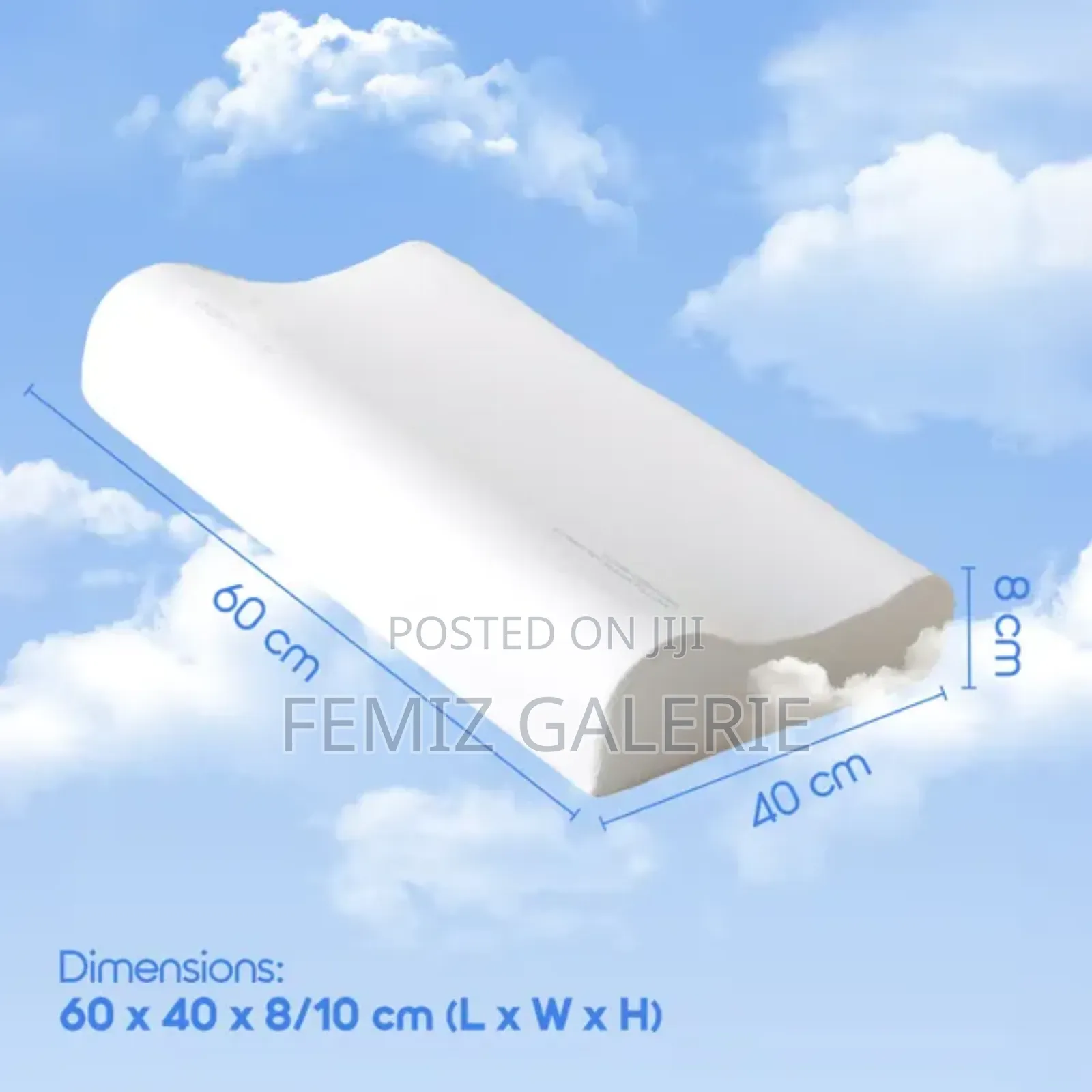 Oraimo Cloudease Slow Rebound Comfort Sleep Pillow