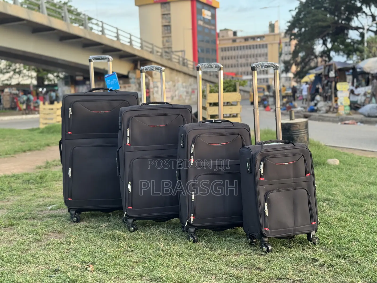 Compass Material Trolling Traveling Bags (Luggage)Four in One