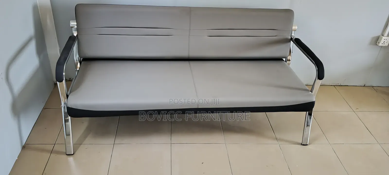 Leather Office Sofa Set