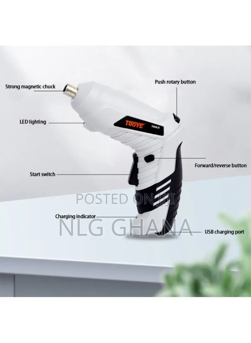 3.6v Rechargeable Cordless Electric Screwdriver Bit. Tvx19997