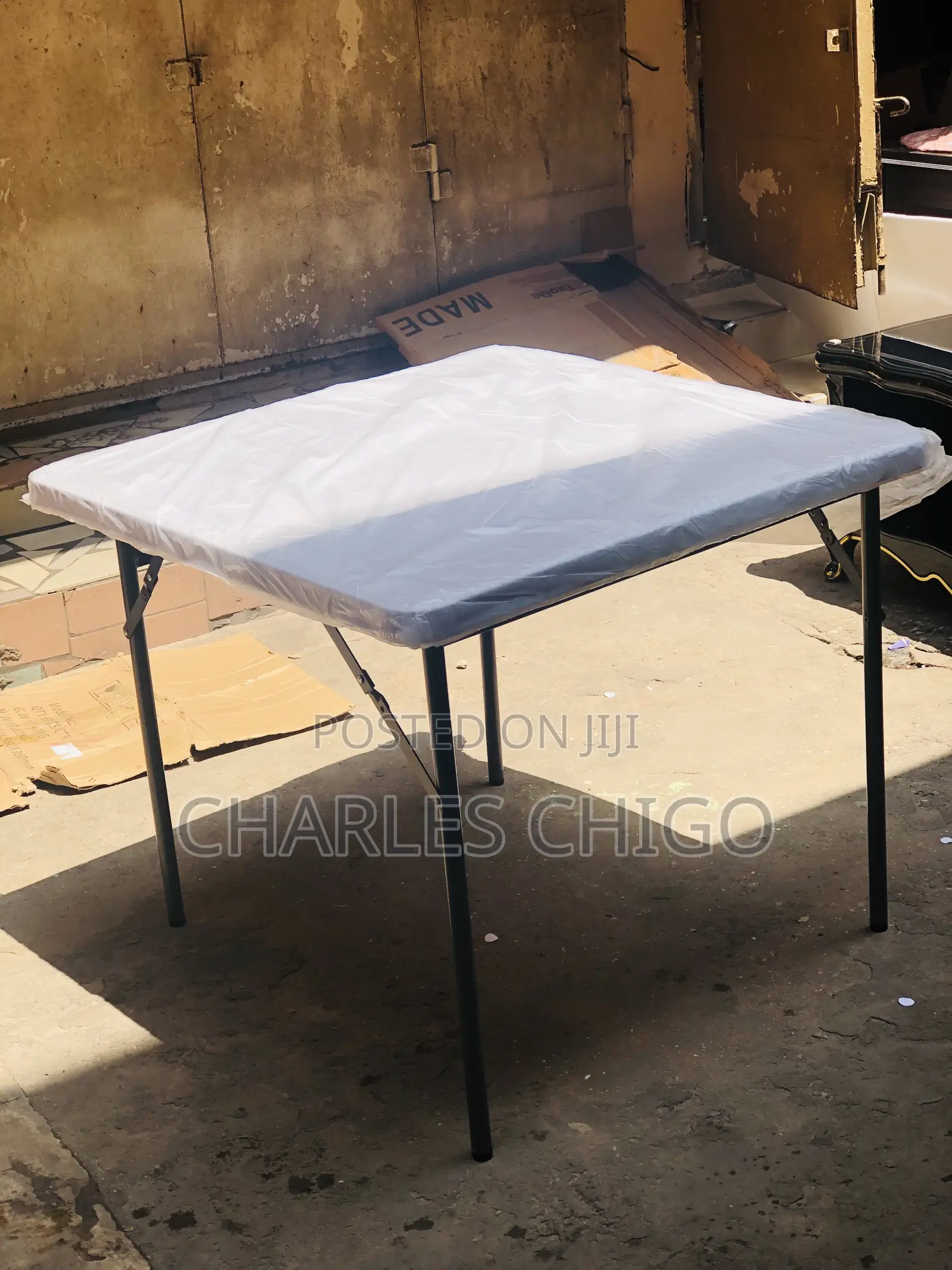 4 Seater Foldable Plastic Table