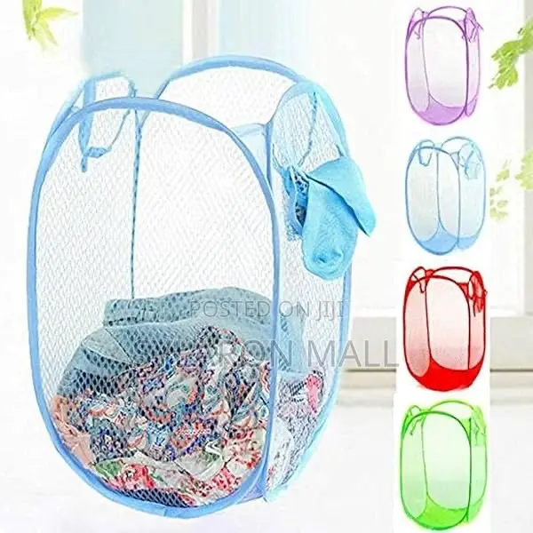 Collapsible Mesh Laundry Basket