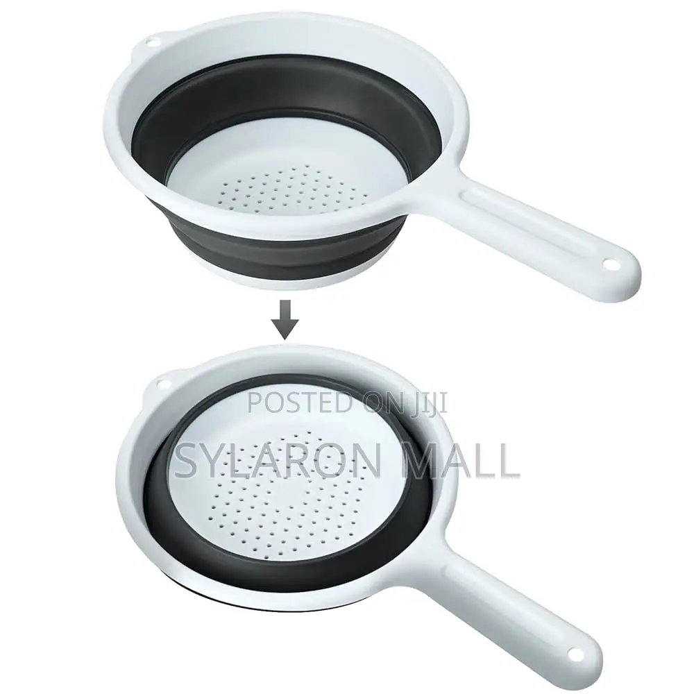 Collapsible Silicone Kitchen Strainer