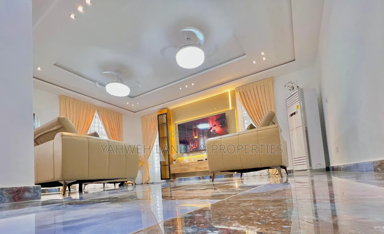 Furnished 4bdrm Townhouse / Terrace in Lashibi for rent