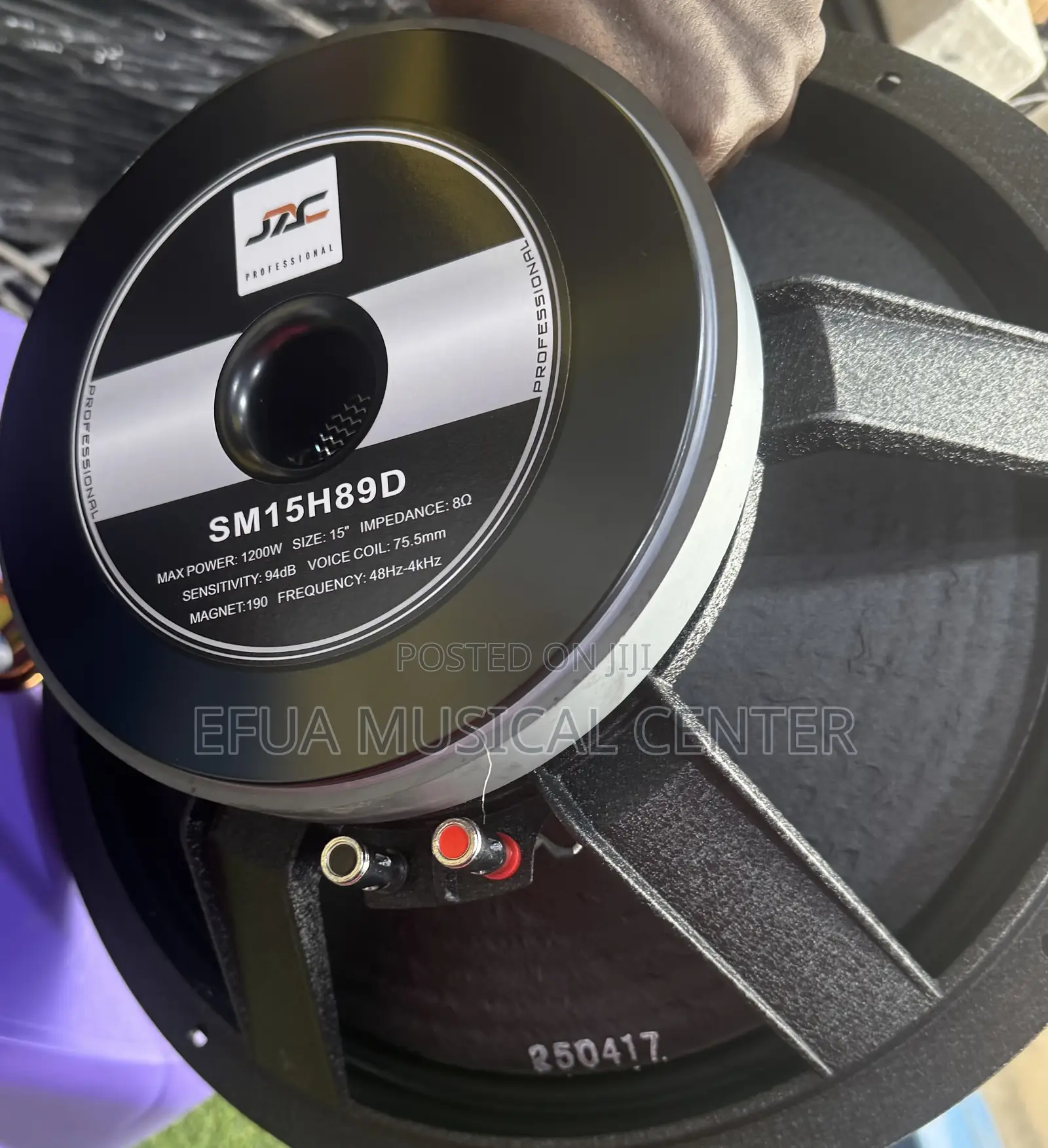 Jac 15-Inches Single Magnet Speaker