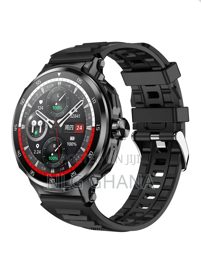 2-in-1 TWS Earphones Smart Watch Bluetooth-Compatible. Ghx7105