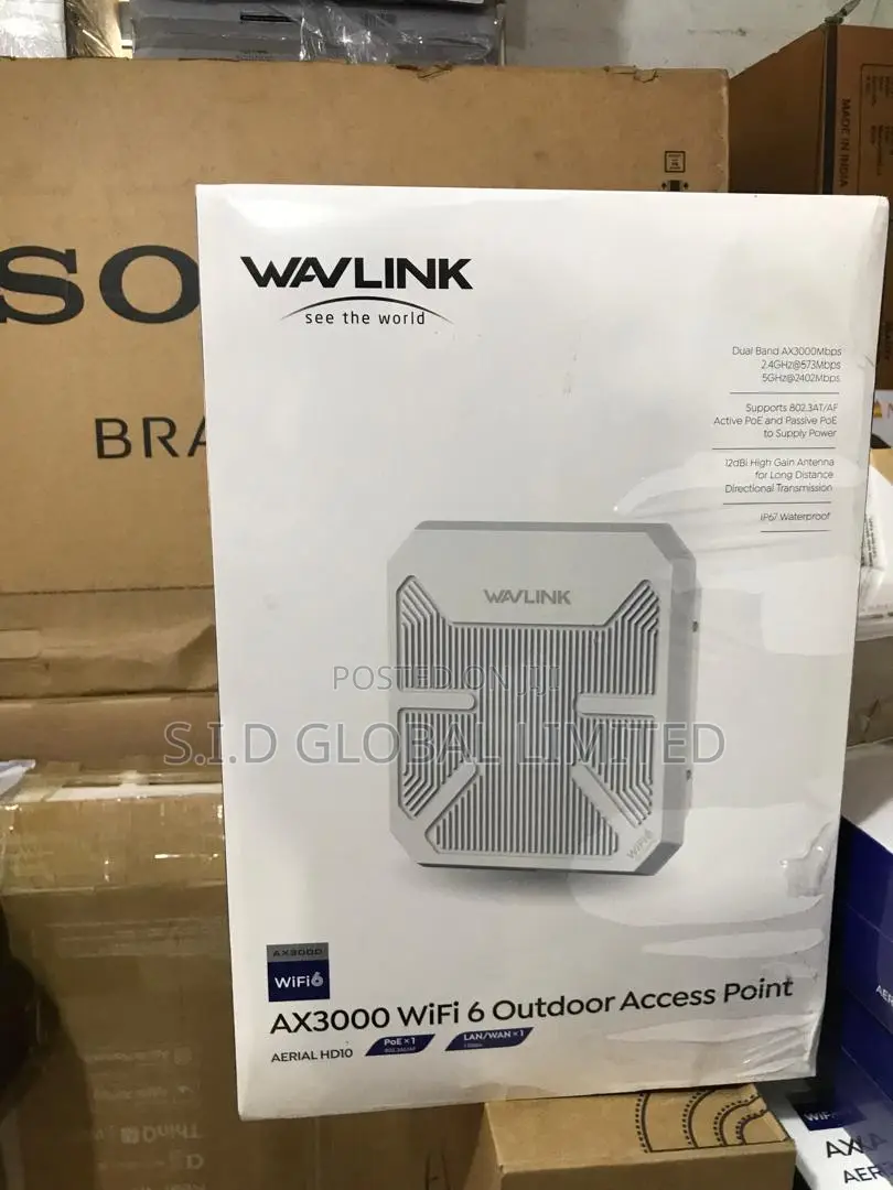 Wavlink Four 12dbi Built-in Detachable Antennas Strengthen Signals