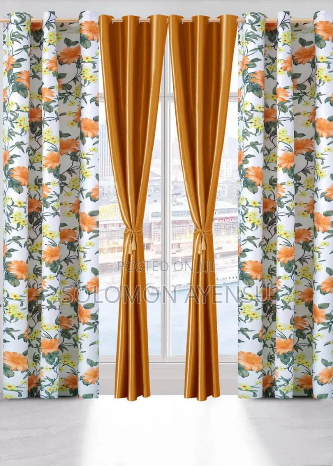 Quality 4 in 1 Curtains Available in Different Colours