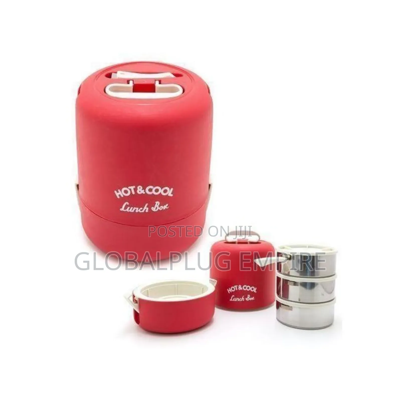 Hot Cool Lunch Box Keeps Food Fresh, Hot or Cold Anywhere!