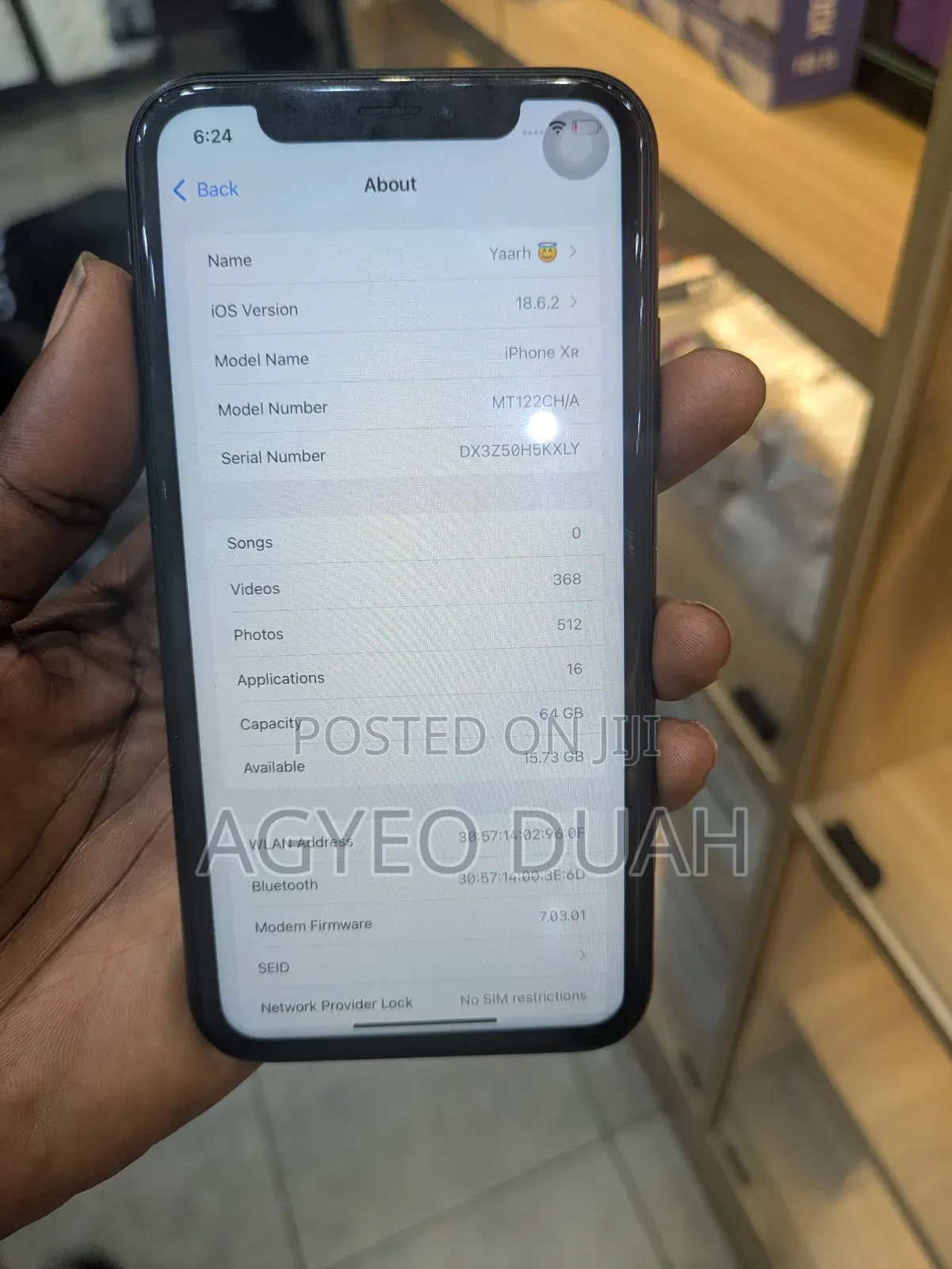 Apple iPhone XR 64 GB Black