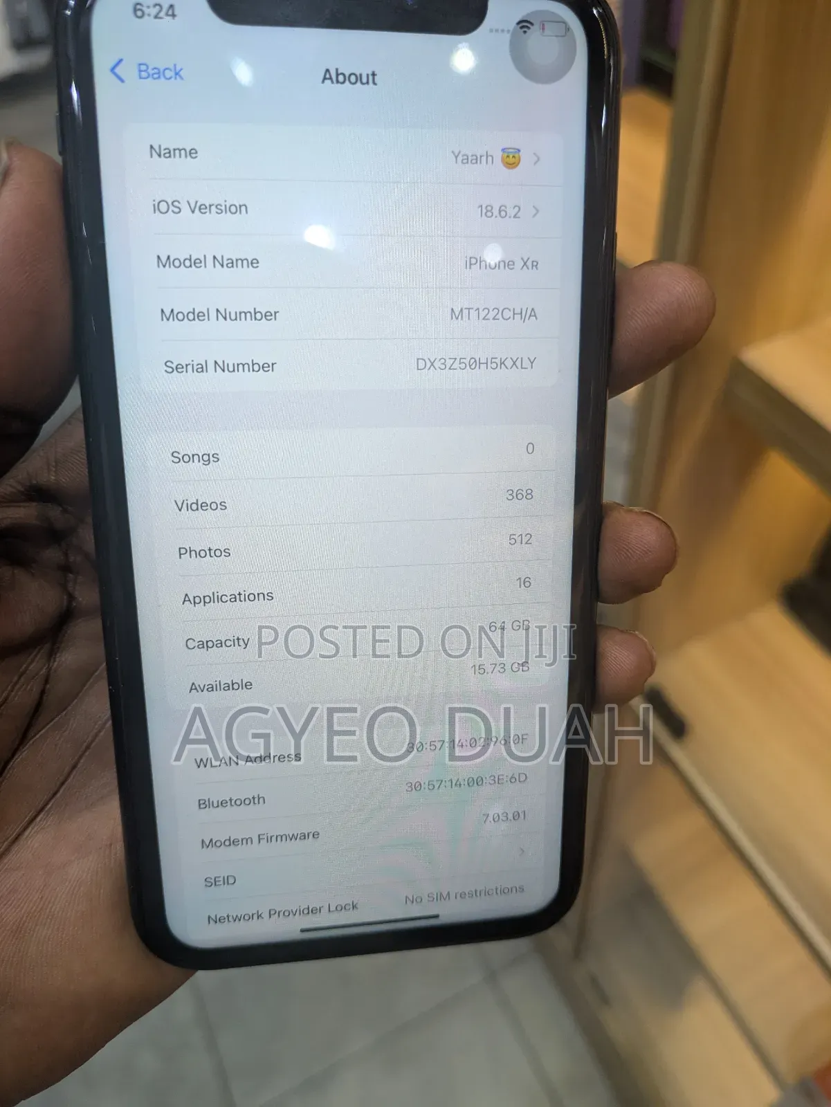 Apple iPhone XR 64 GB Black