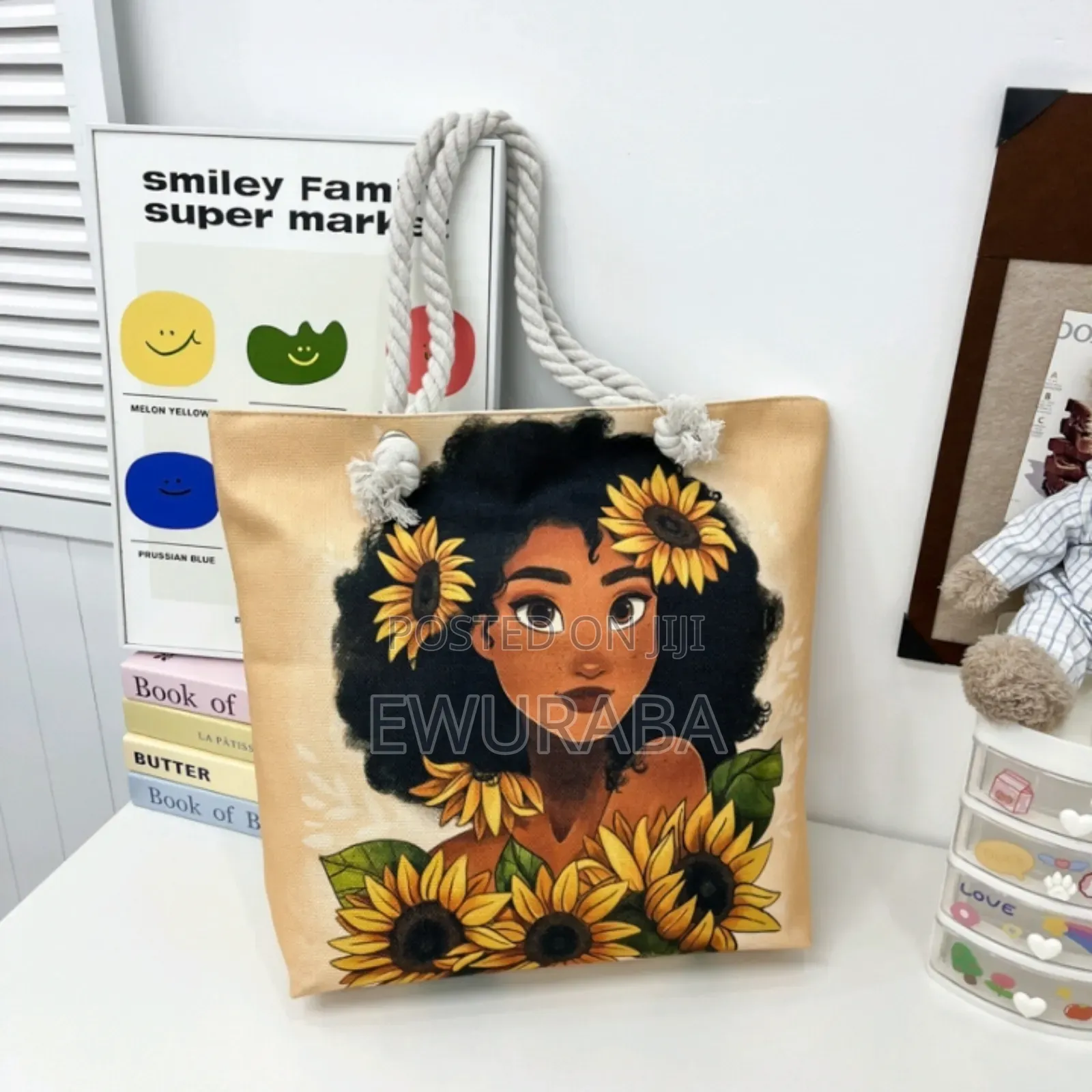 High End Large Canvas Tote Bags