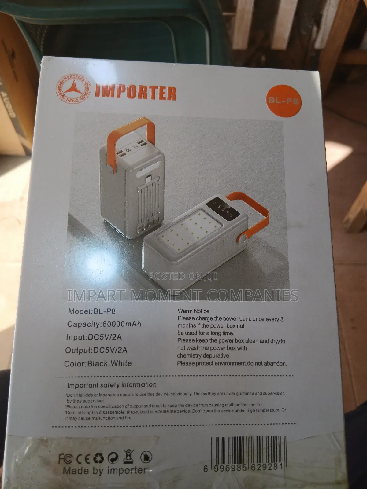 80000 Importer Power Bank