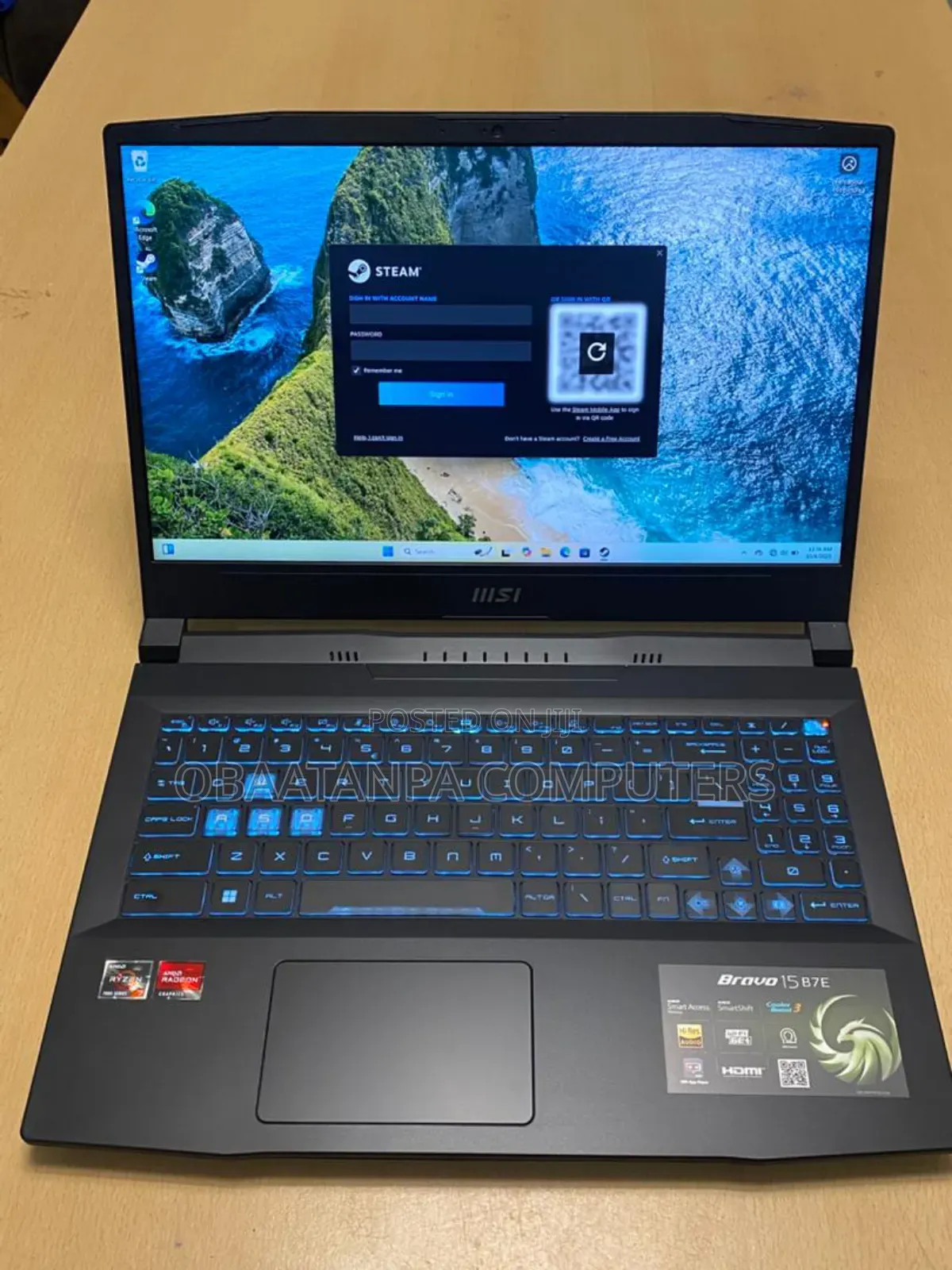 Laptop MSI Cyborg 15 16GB AMD Ryzen 7 SSD 1T