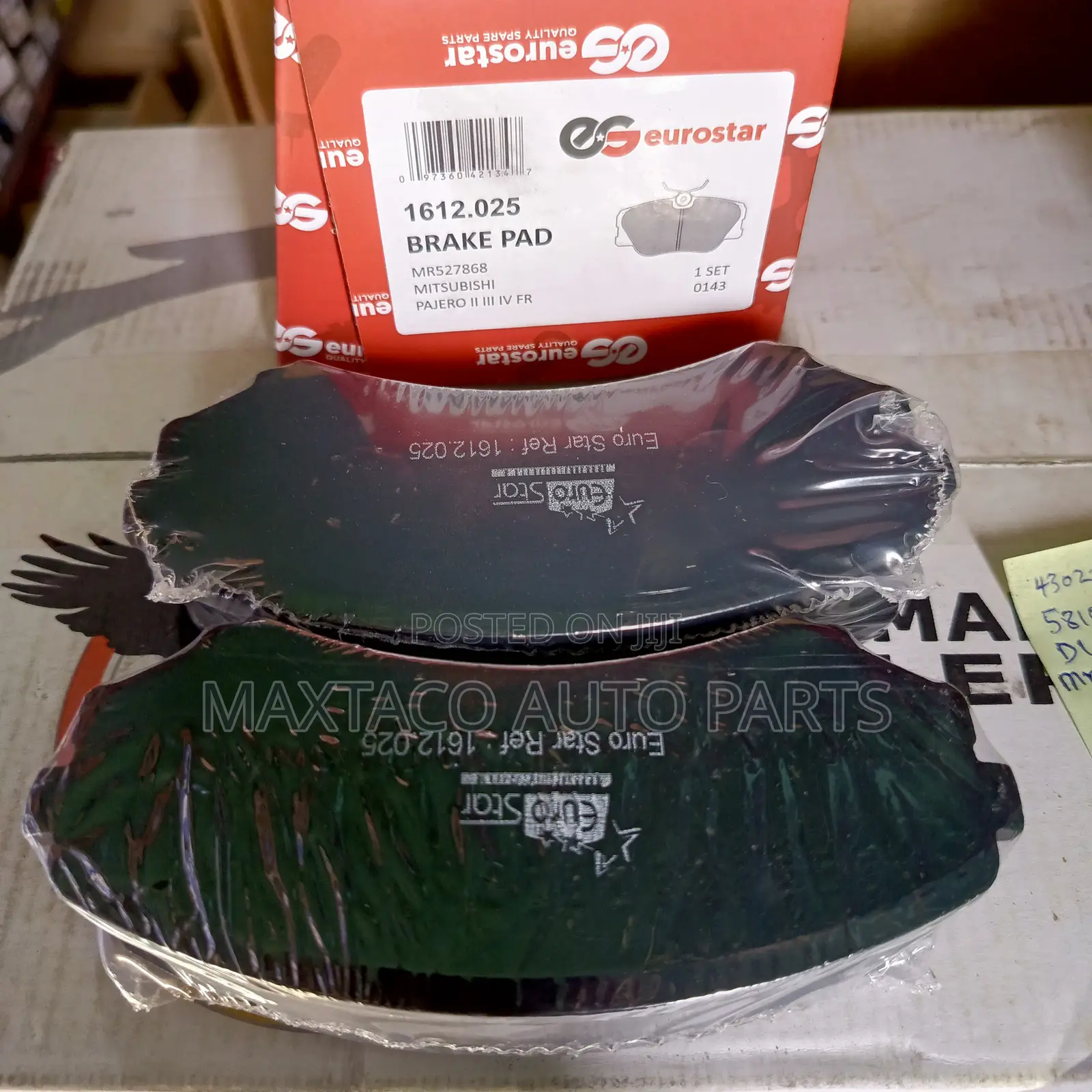 Eurostar Mr527-868 Brake Pad for Mitsubishi