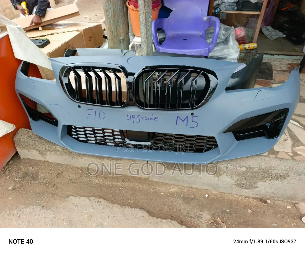 BMW F10 Upgrade Specs Bumper Complete