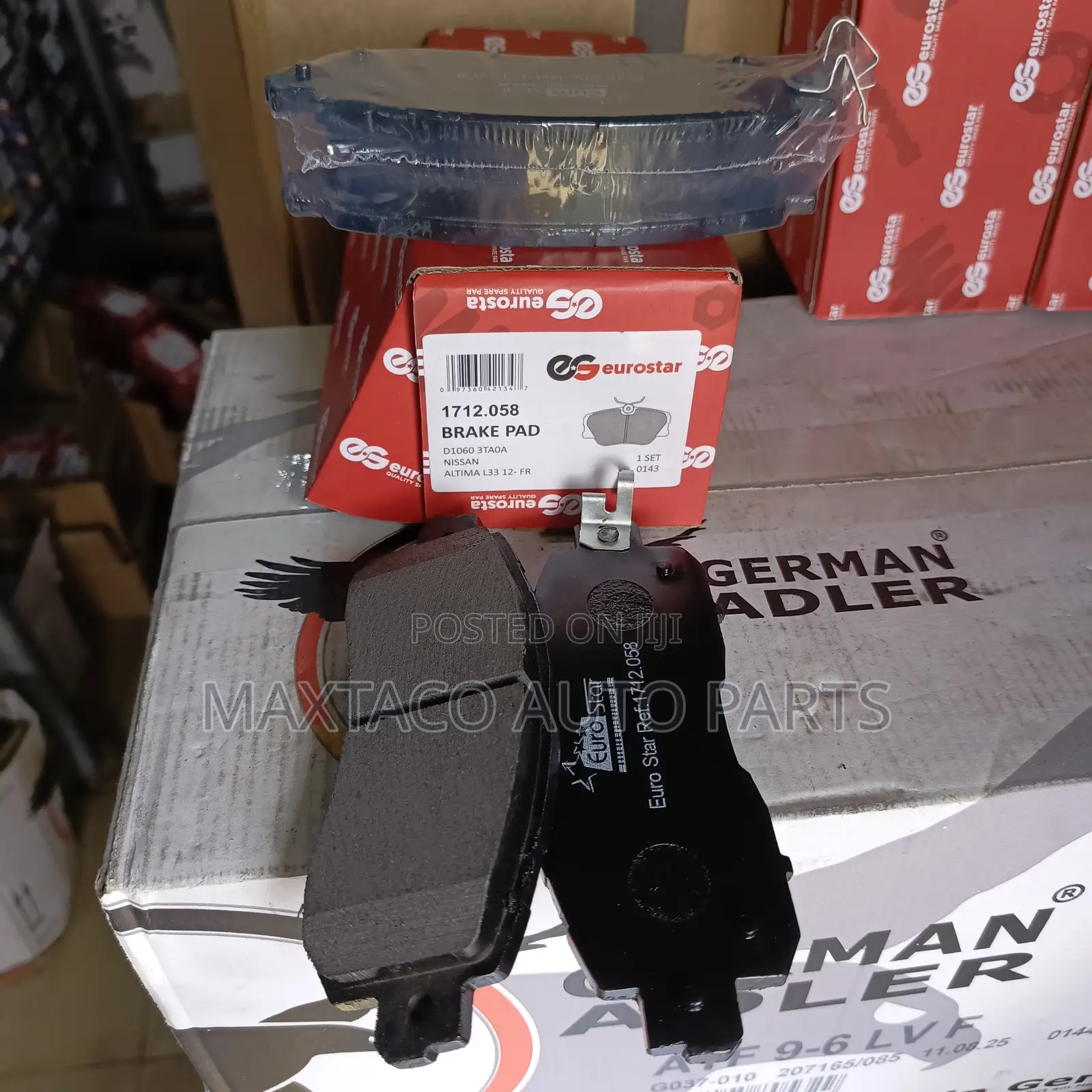 Eurostar D1060-3taoa Brake Pad for Nissan Altima