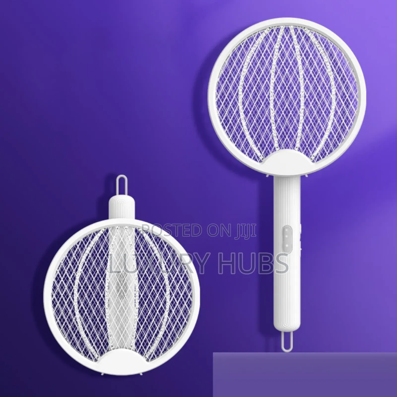 MS-666 LED Rotary Electric Mosquito Racket – Rechargeable