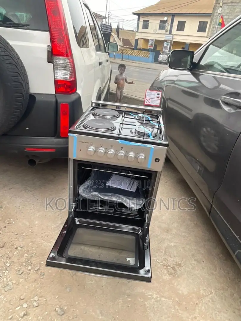 All-in-One Kitchen Gas Range Sleek and Compact Design