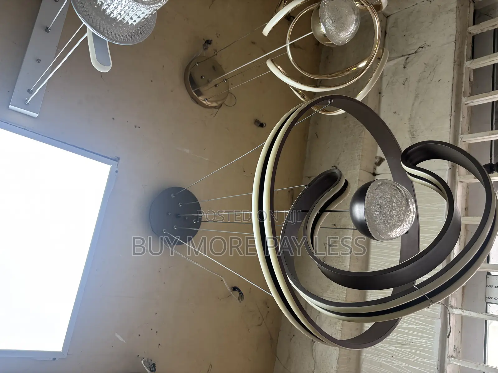 Aesthetic C Halo Ceiling Light