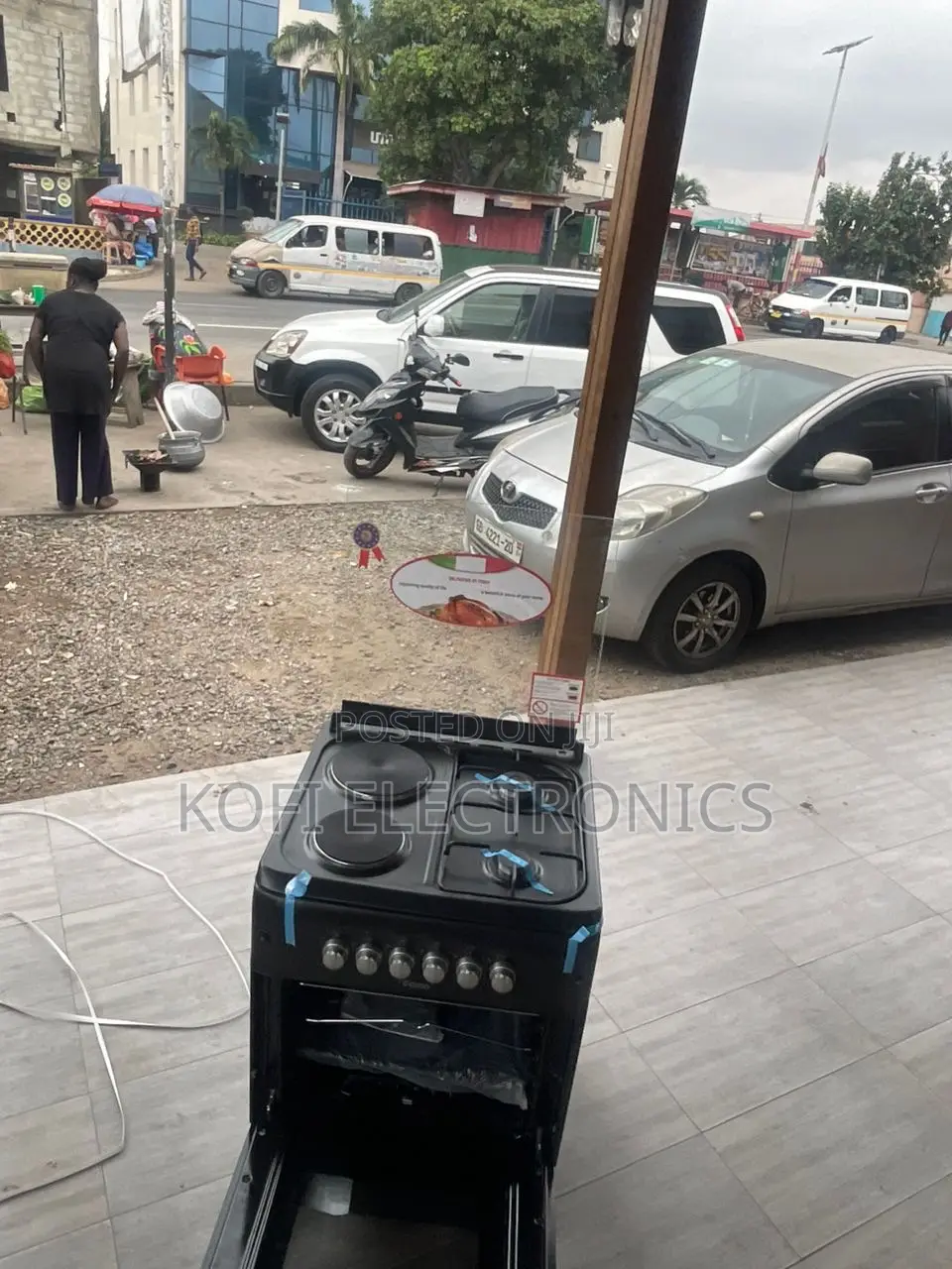 Energy-Saving Dual Cooker (2 Gas + 2 Electric)
