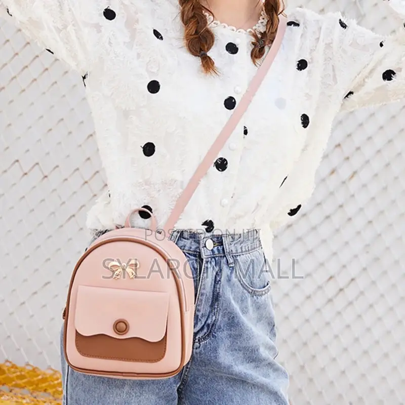 Mini Ribbon Charm Backpack