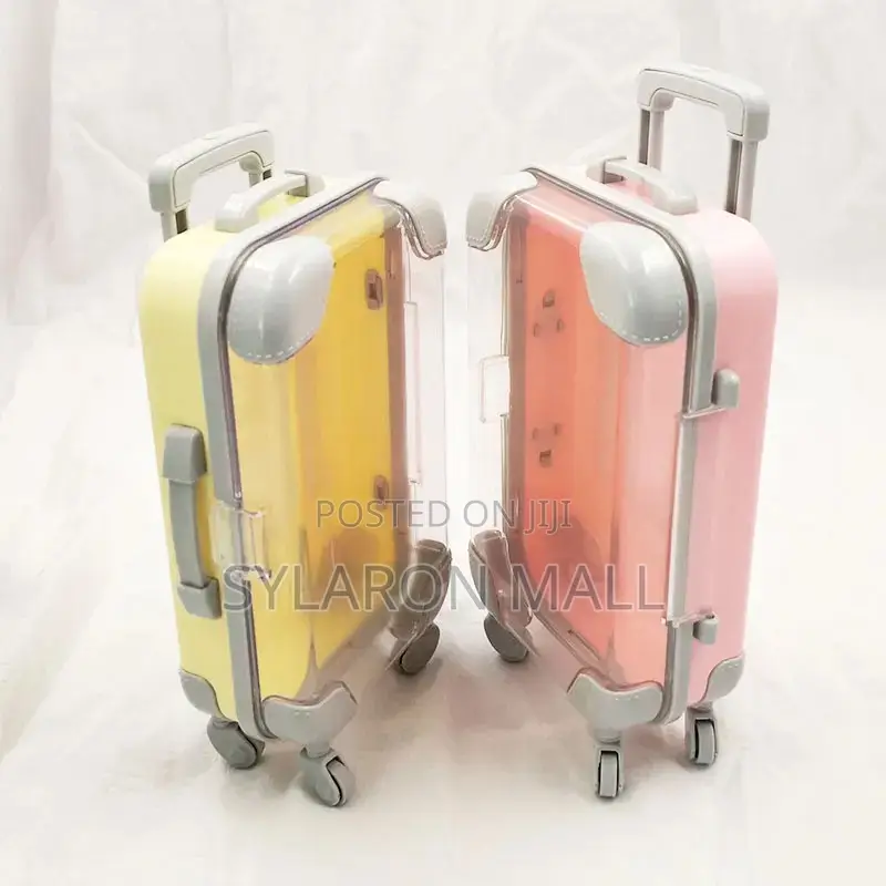 Mini Transparent Trolley Case – Multipurpose Gift Box