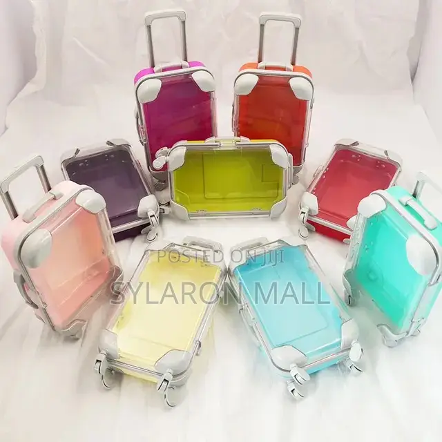 Mini Transparent Trolley Case – Multipurpose Gift Box