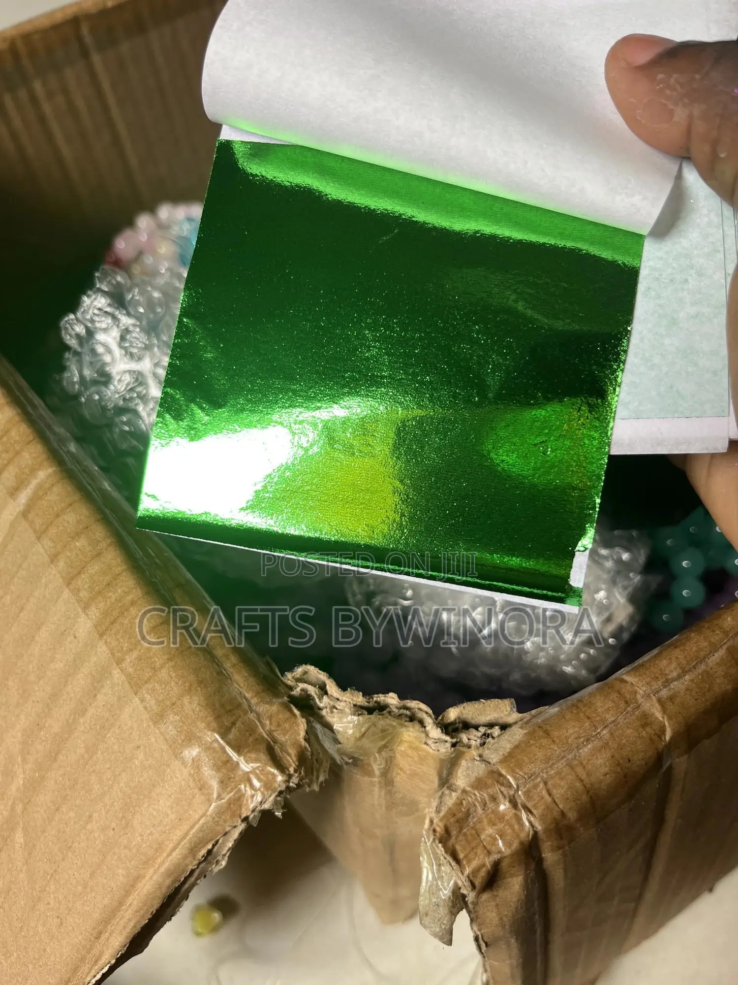 Green Paper Foil