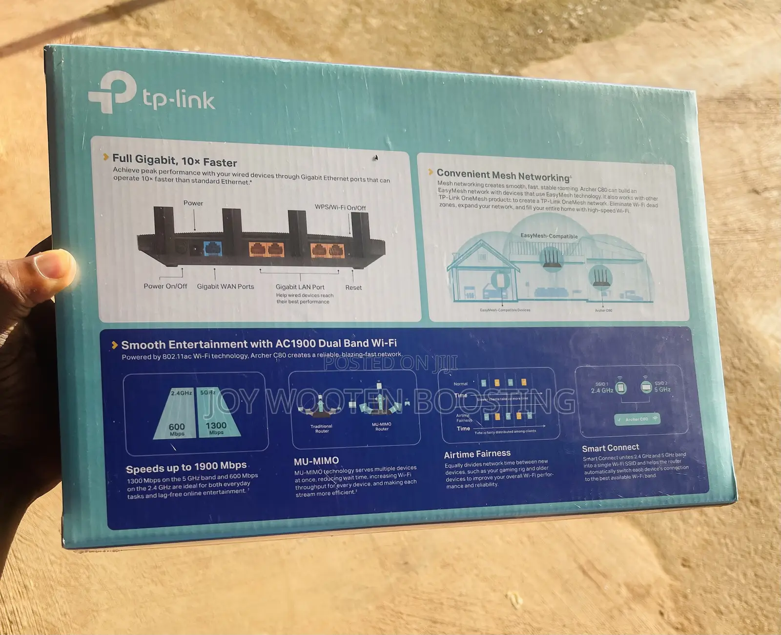 Tp-Link Archer C80 (Ac1900 Dual-Band Wi-Fi Router)