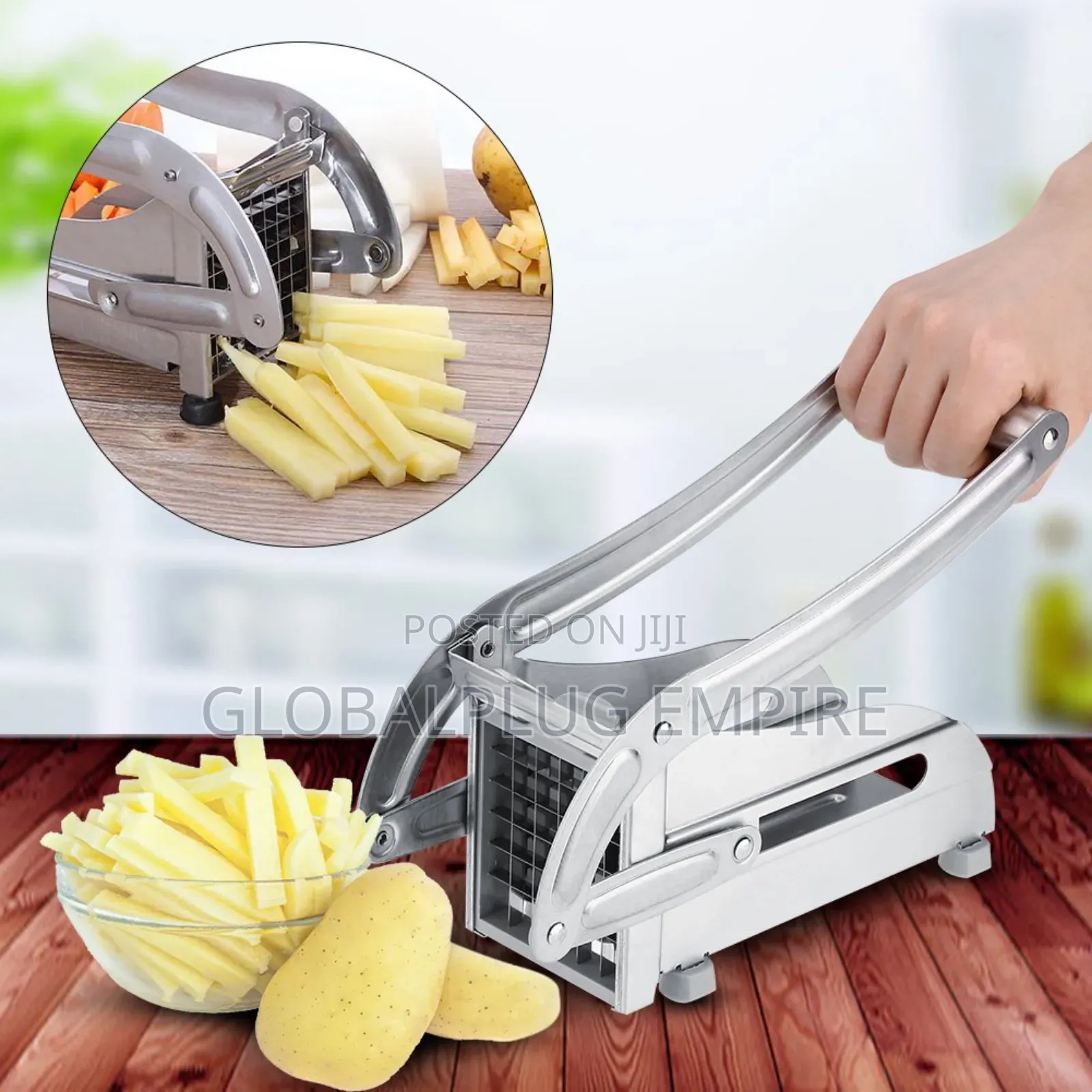 Stainless Steel Potato Cutter Quick Easy Fries Maker