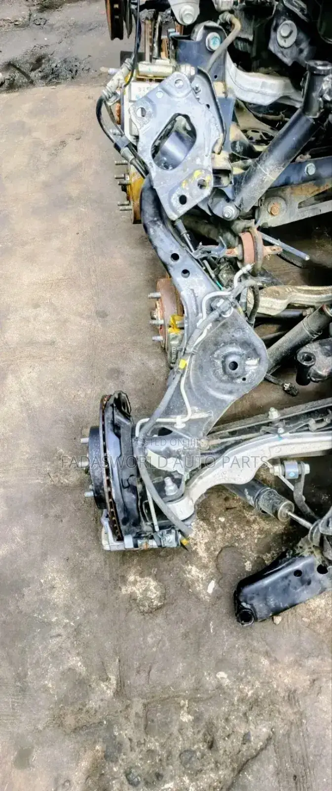 2017 Nissan Rogue Back Axle