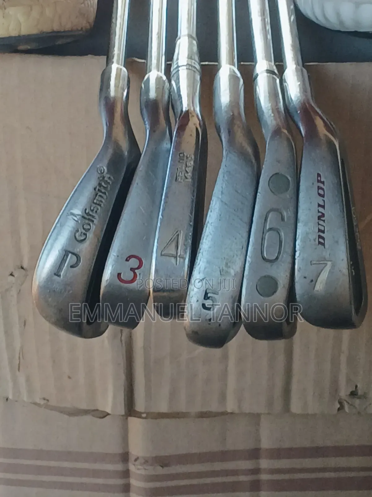 Golf Irons + Balls