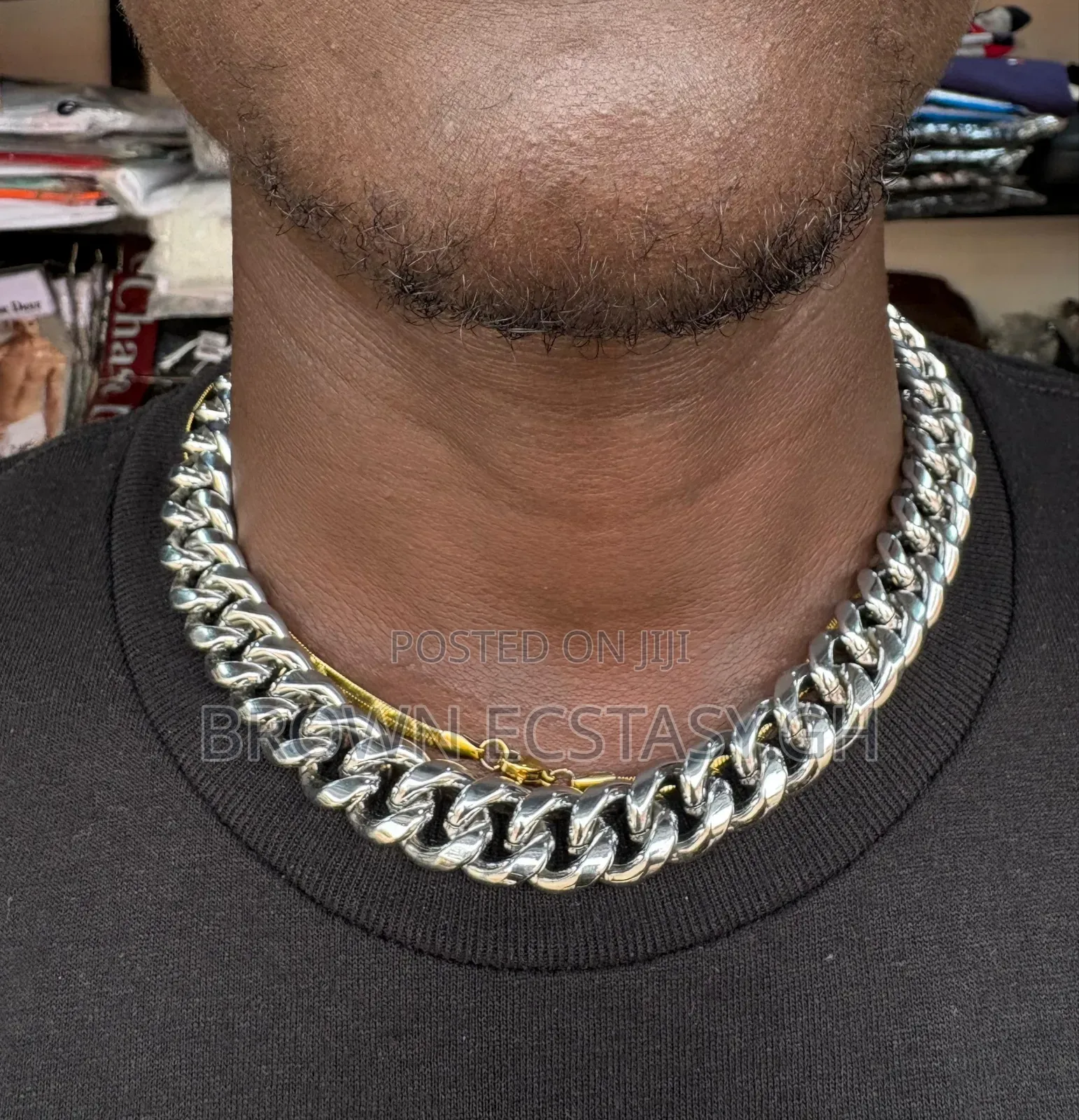 Cuban Chocker (Stainless Steel)