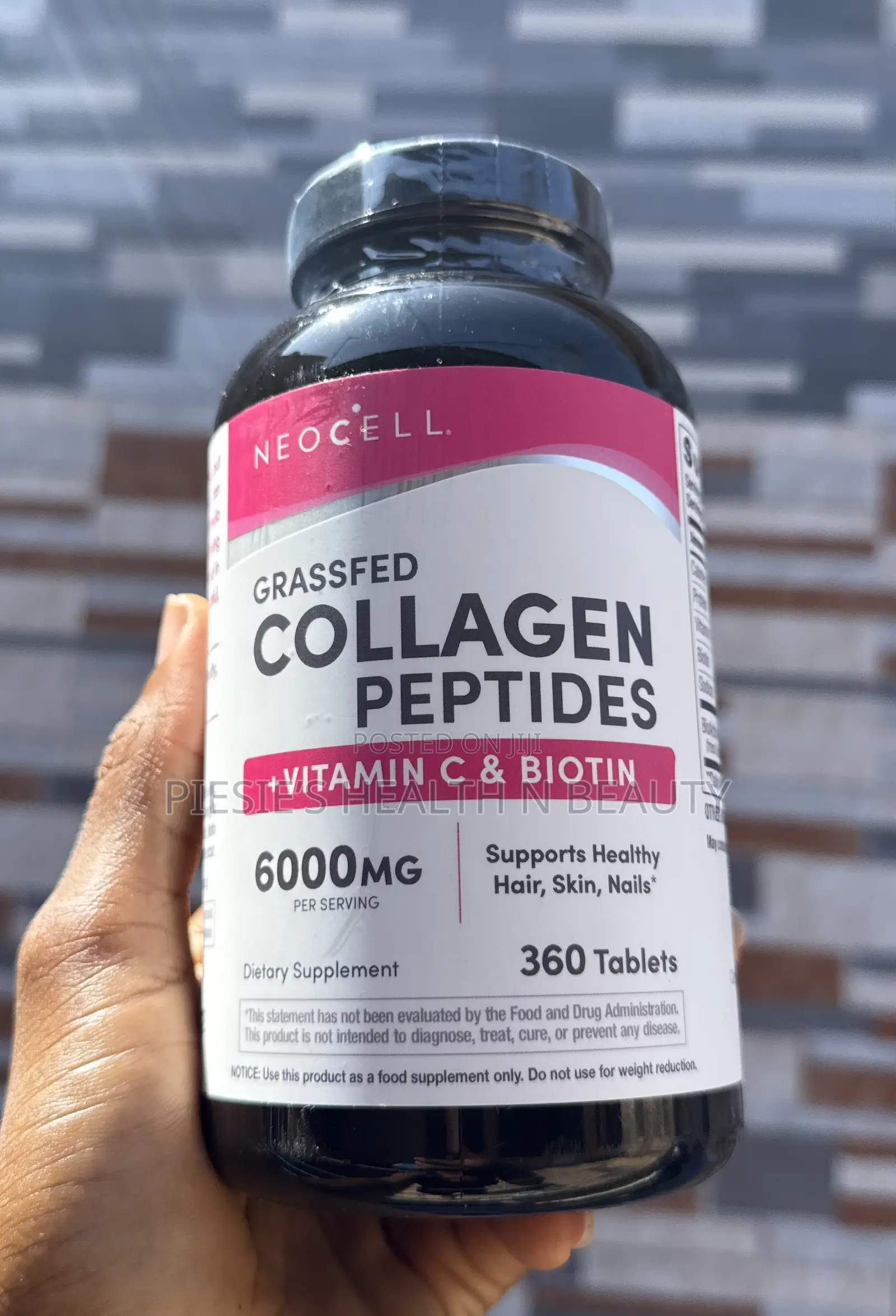 Neocell Collagen Peptides + Vitamin C Biotin 360 Tablets