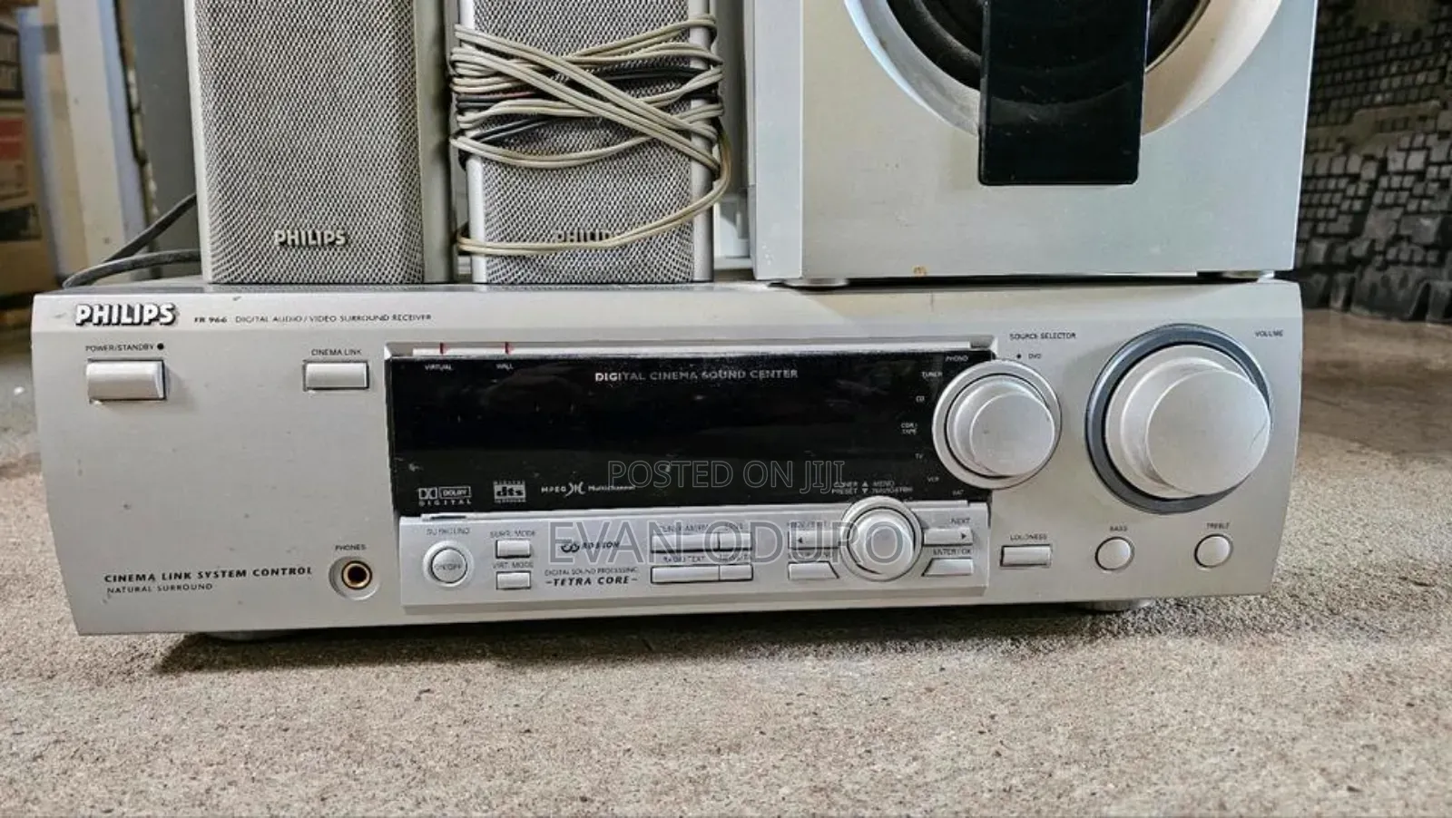 Powerful Philips Avr Home Theater 5.1 Bluetooth,Usb,Radio,Dvd,Optical