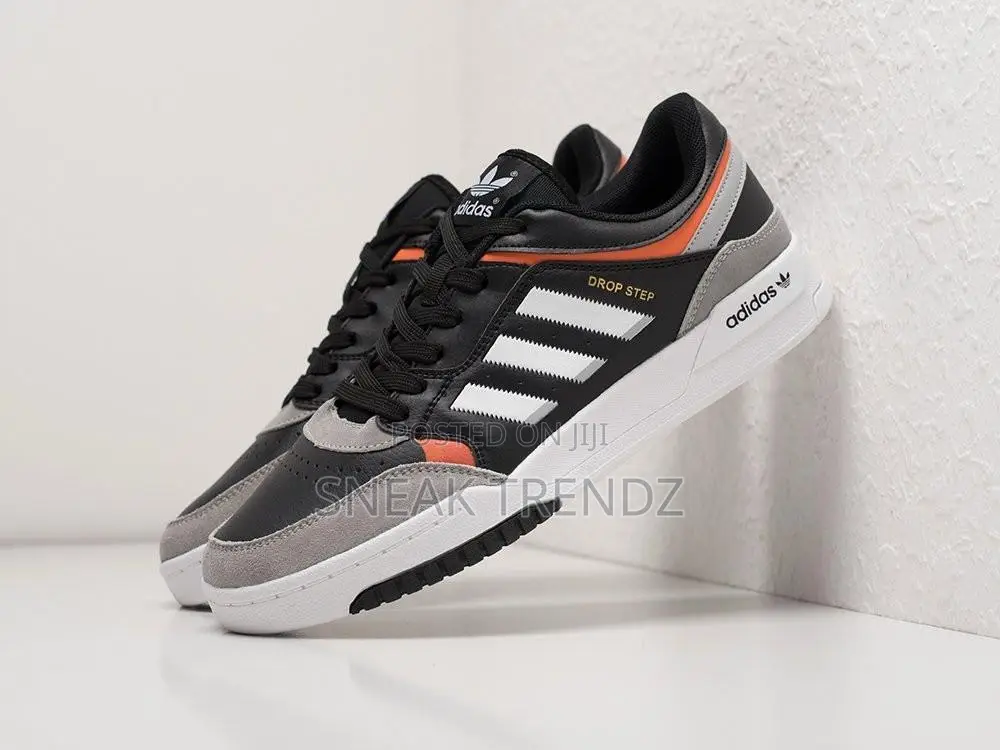 Adidas Drop Step Blackwhite N Red